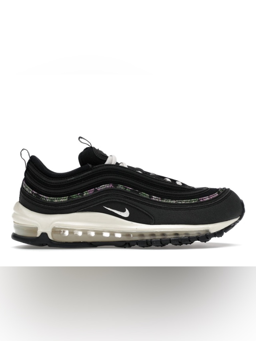 Nike Air Max 97 Next Nature Floral Tapestry Black White Women’s Size 8